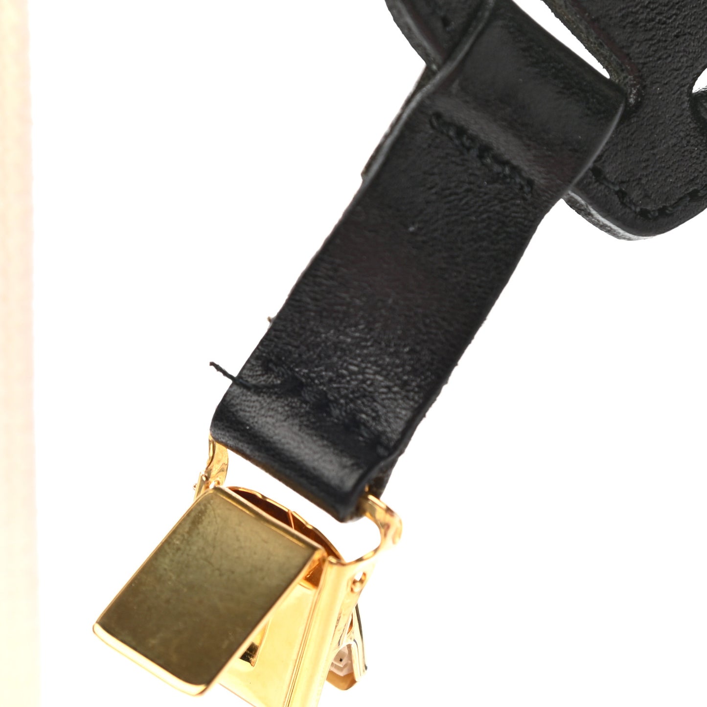 Logo Suspenders Black White
