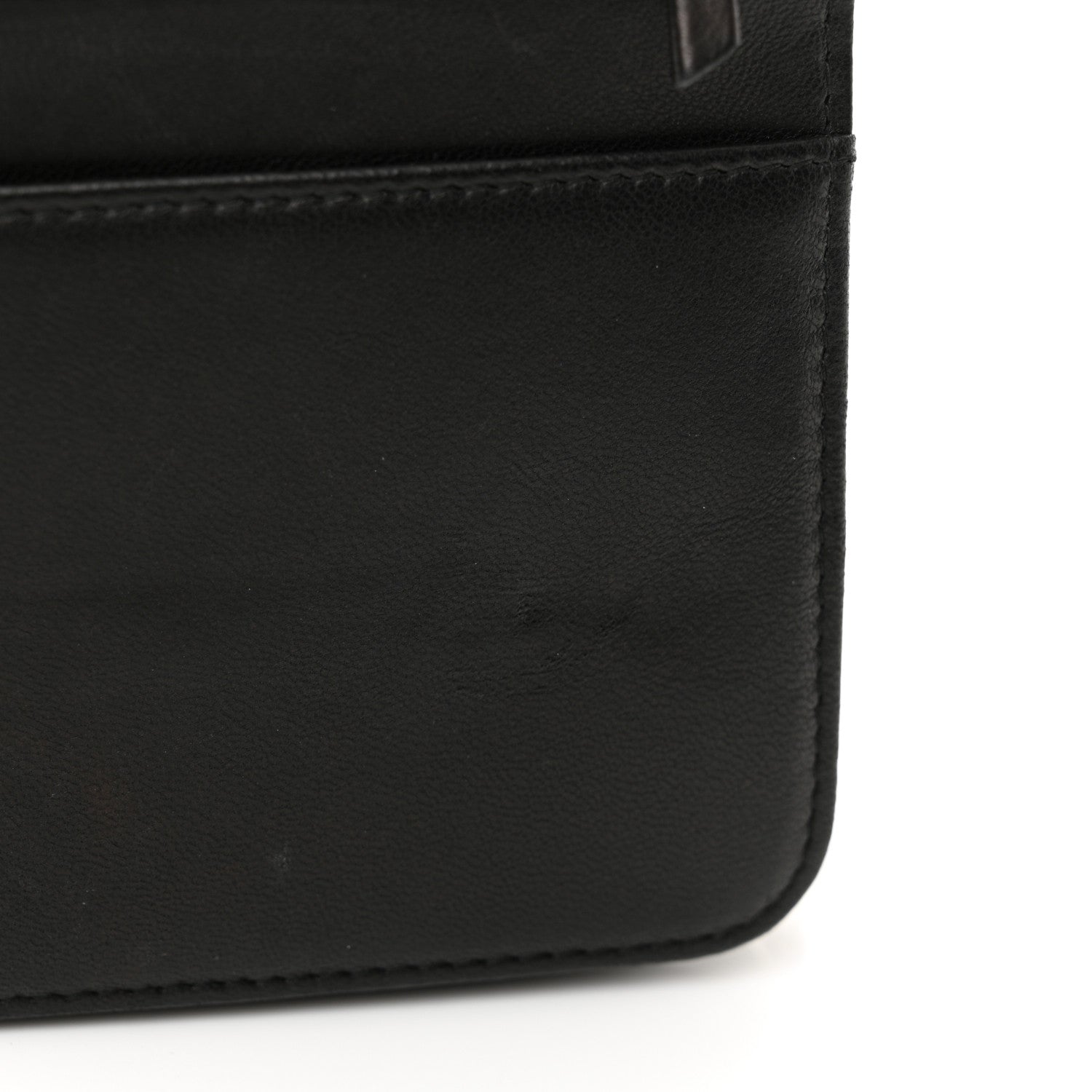 Chanel Patent Quilted Coco Boy Wallet On Chain WOC Black 13 of 17