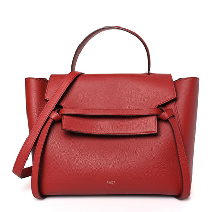 Celine Grained Calfskin Mini Belt Bag Rust 1 of 10