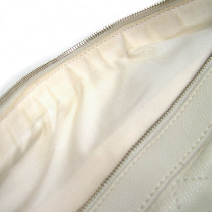 Chanel Quilted Diamond Stitch Hobo White 9 of 10
