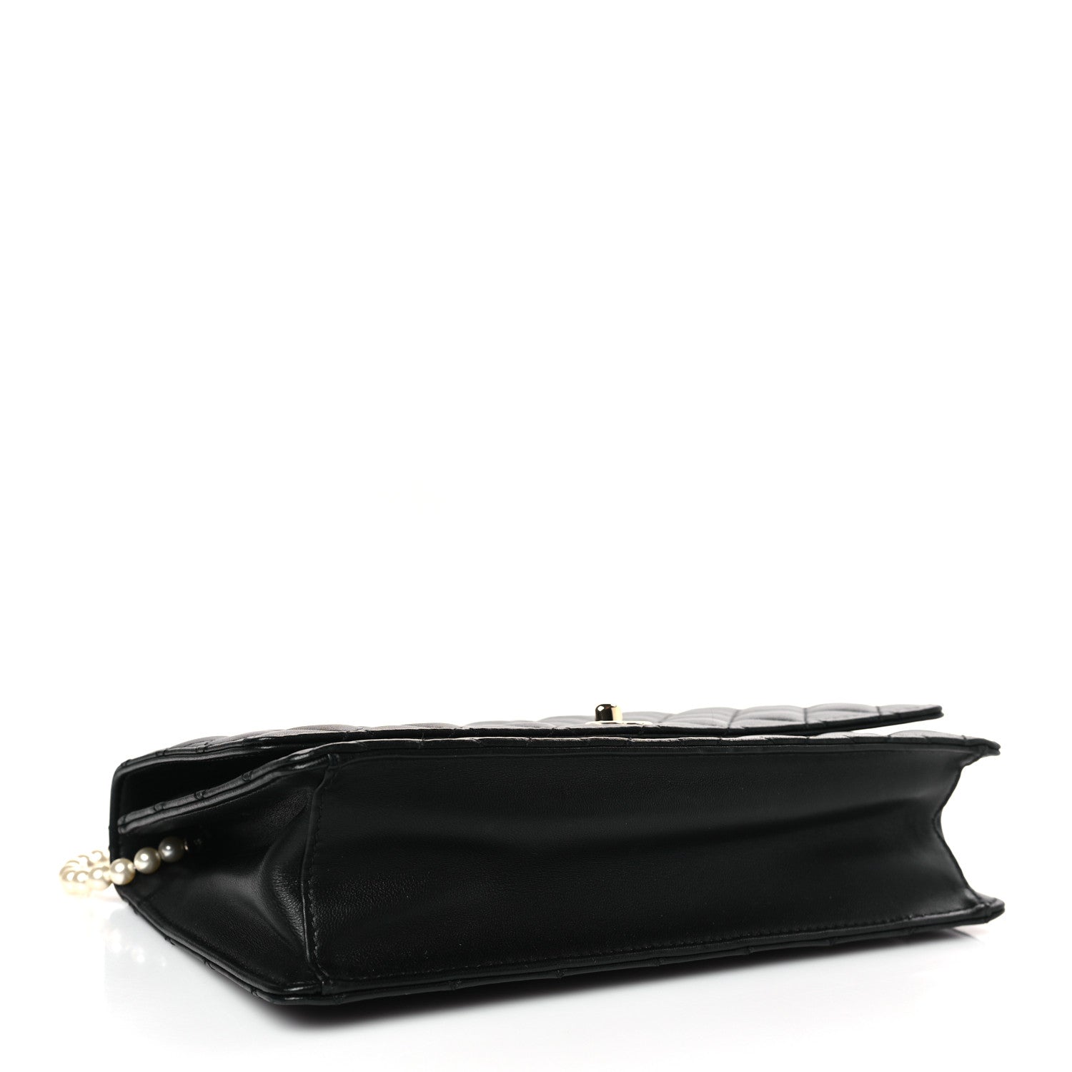 Chanel Lambskin Quilted Fantasy Pearl Flap Black 4 of 10