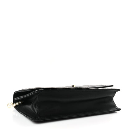 Chanel Lambskin Quilted Fantasy Pearl Flap Black 4 of 10