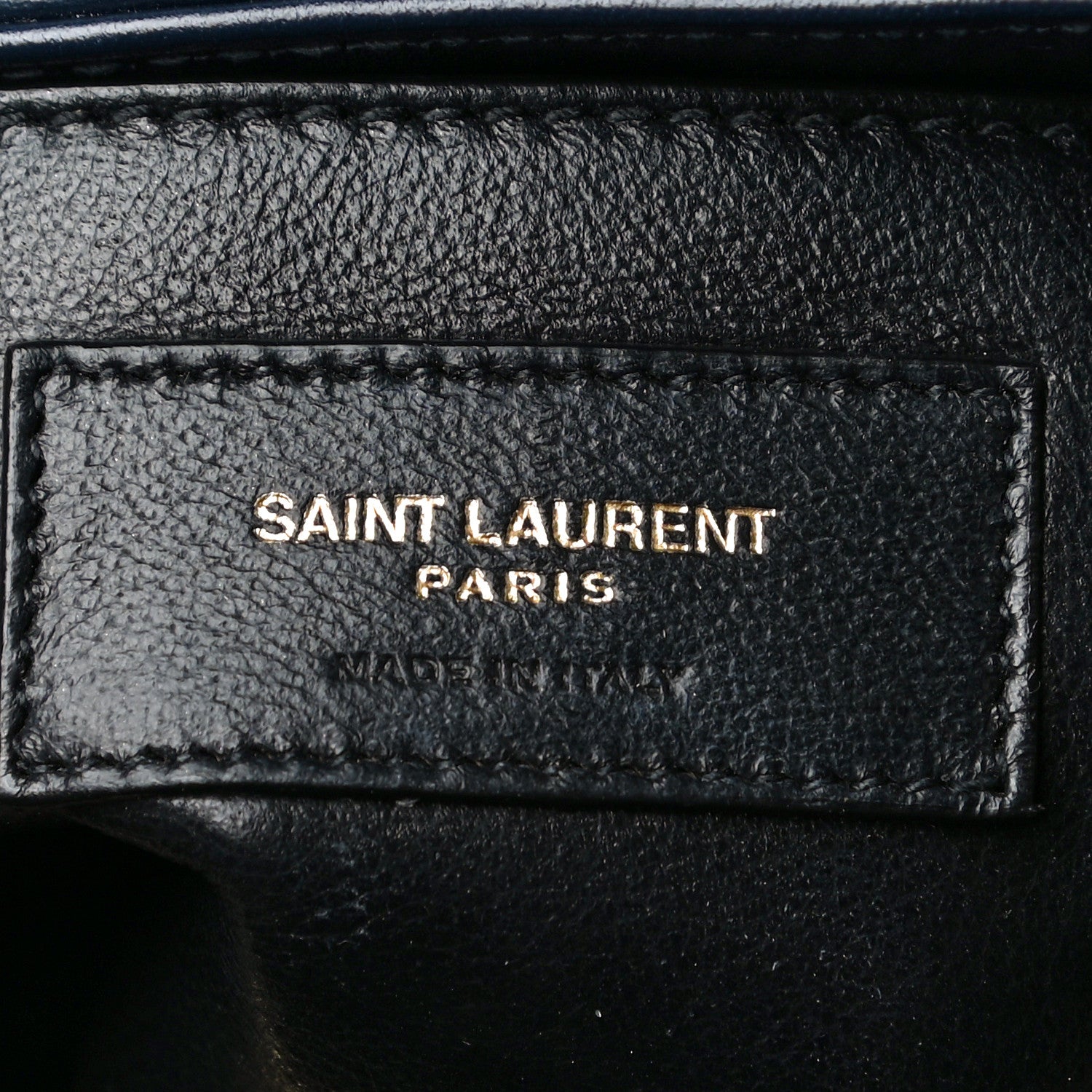 Saint Laurent Calfskin Y Quilted Monogram Small Loulou Chain Satchel Denim Brut 7 of 10