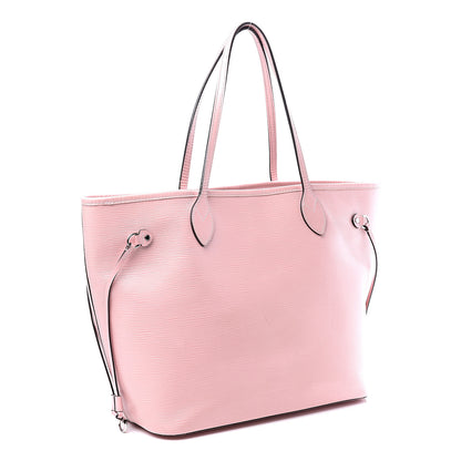 Louis Vuitton Epi Neverfull MM Rose Ballerine 2 of 9