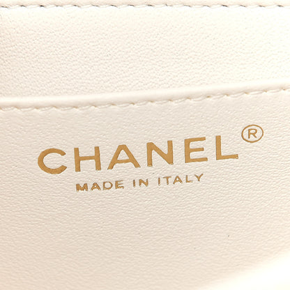 Chanel Aged Calfskin Quilted 2.55 Reissue Mini Flap White 6 of 9