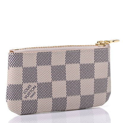 Louis Vuitton Damier Azur Key Pouch 2 of 4