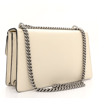 Gucci Textured Calfskin Crystal Small Dionysus Shoulder Bag Mystic White 3 of 14