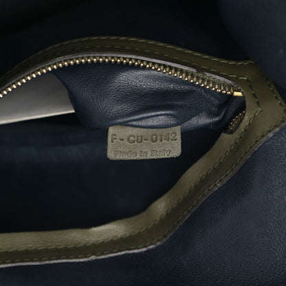 Celine Suede Medium Phantom Luggage Olive 7 of 15