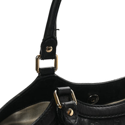 Gucci Guccissima Medium Sukey Tote Black 12 of 13
