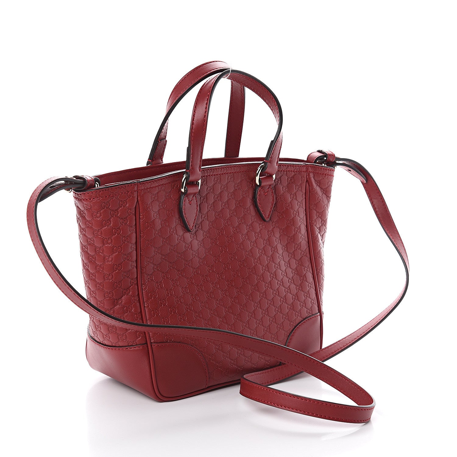 Gucci Microguccissima Small Bree Tote Red 2 of 8