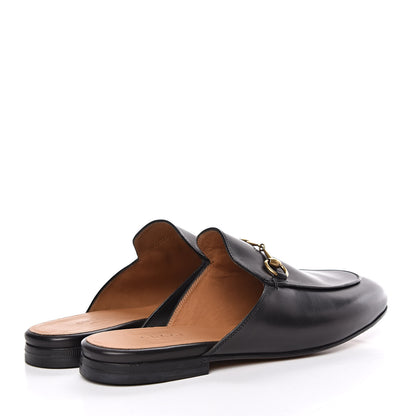 Gucci Calfskin Womens Princetown Slippers 38 Black 3 of 9