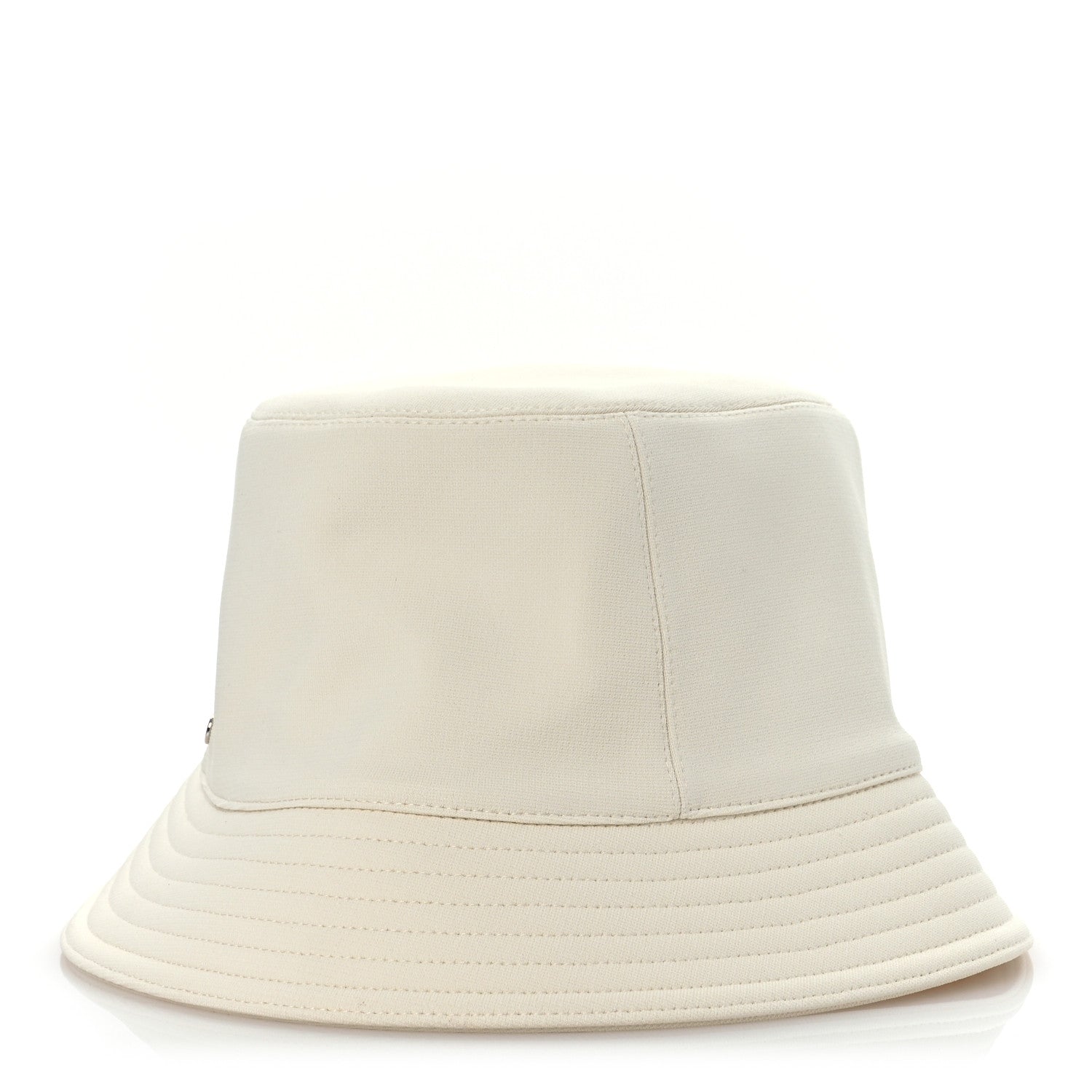 Hermes Fabric Calvi Bucket Hat 57 White 1 of 9