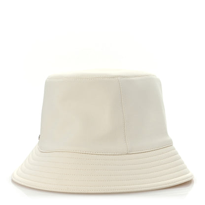 Hermes Fabric Calvi Bucket Hat 57 White 1 of 9