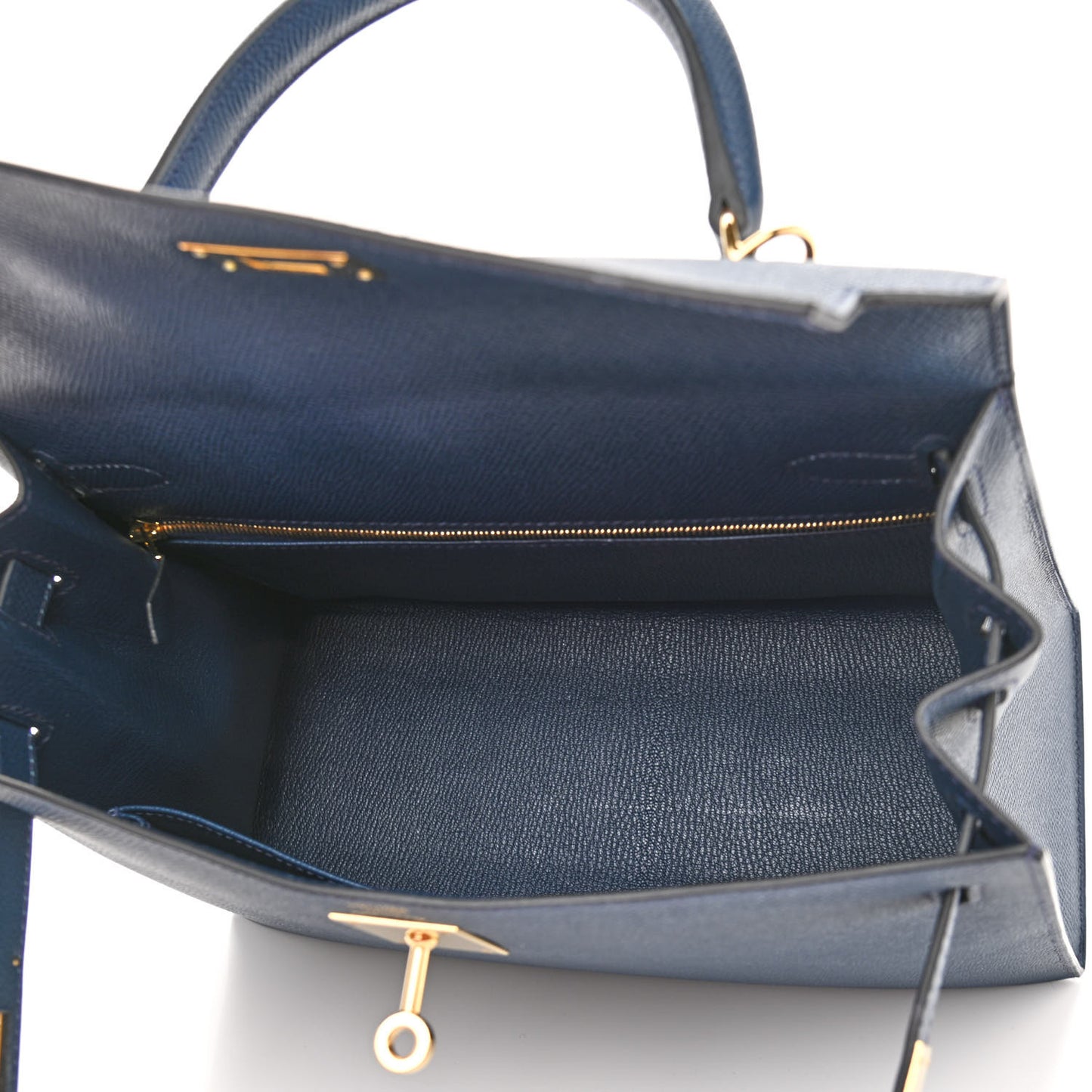 Epsom Kelly Sellier 28 Bleu De Malte