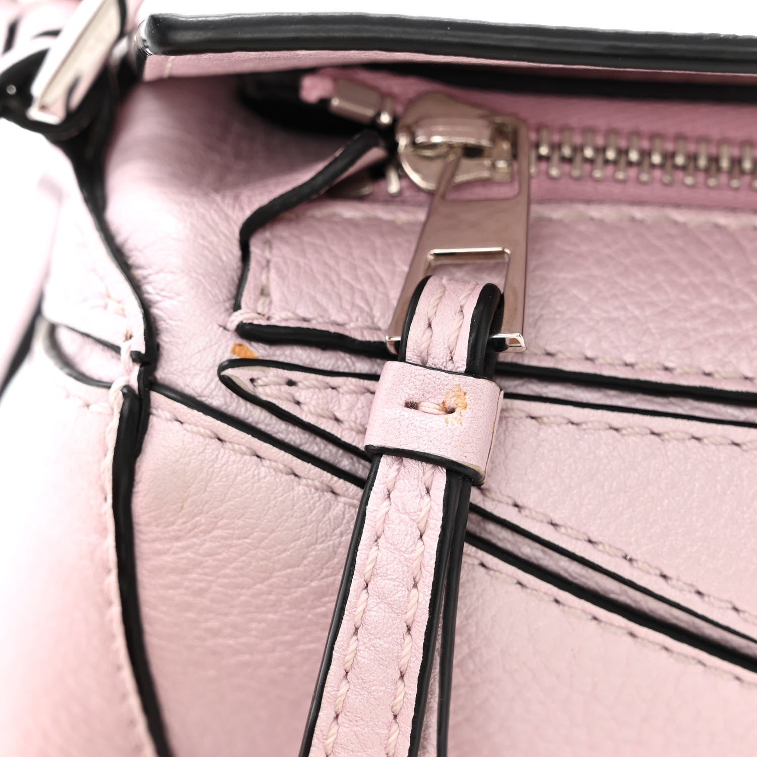 Loewe Calfskin Mini Puzzle Bag Icy Pink 11 of 11