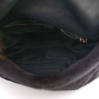 Fendi Fox Fur Mama Baguette Brown Multicolor 4 of 8