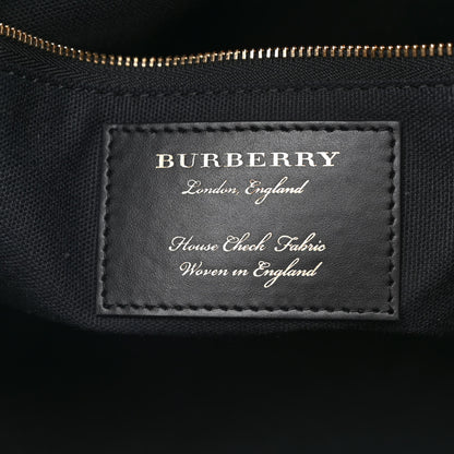 Burberry Grainy Calfskin House Check Small Canterbury Mahogany Red 6 of 9