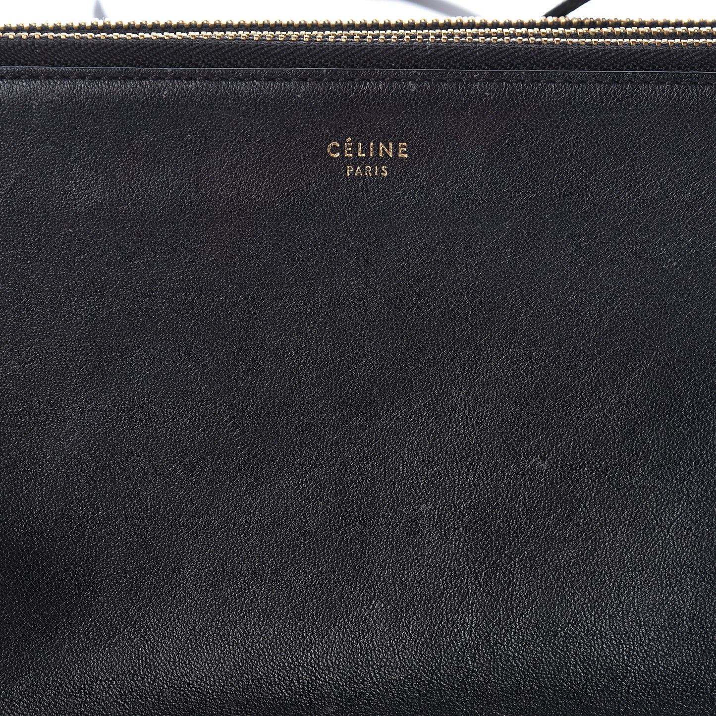 Lambskin Small Trio Crossbody Bag Black