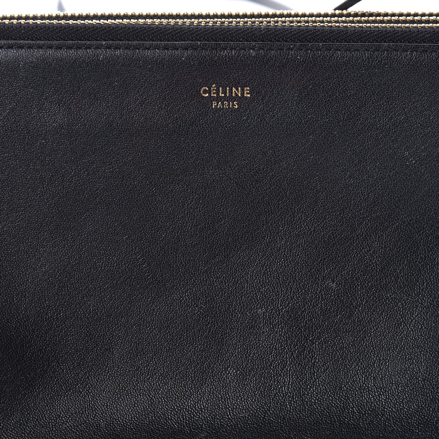 Celine Lambskin Small Trio Crossbody Bag Black 11 of 18