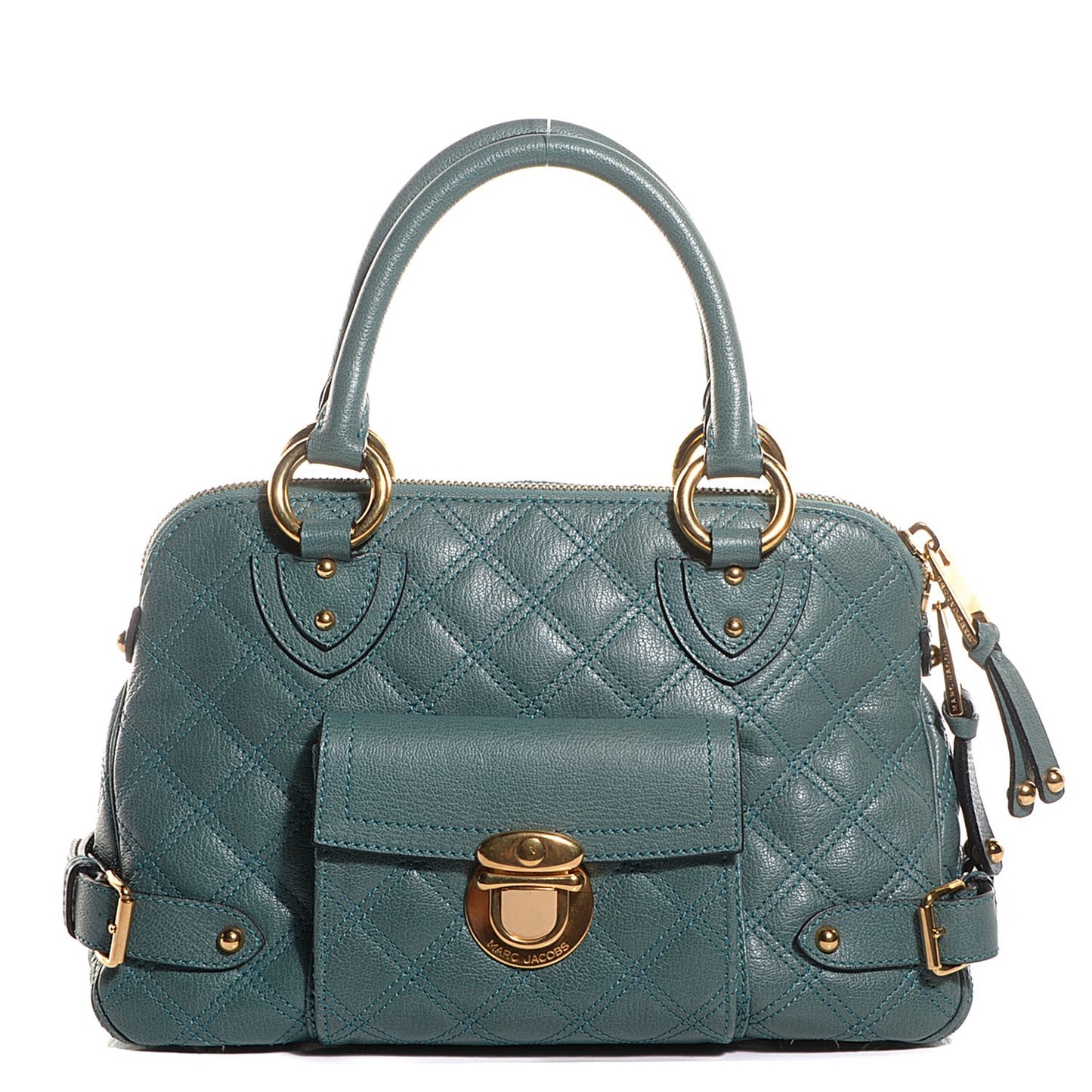 Quilted Leather Elise Topaz