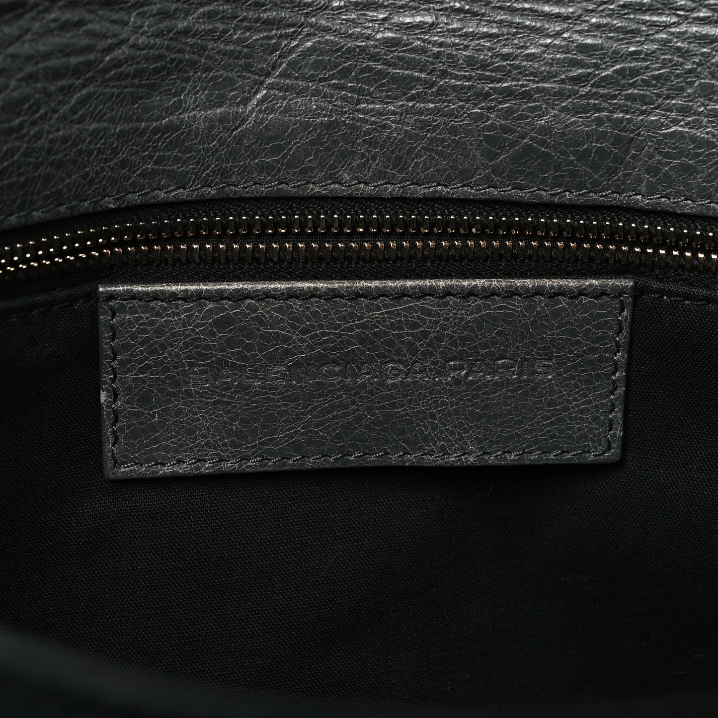 Agneau Giant 12 Rose Gold Hardware Envelope Clutch Tarmac