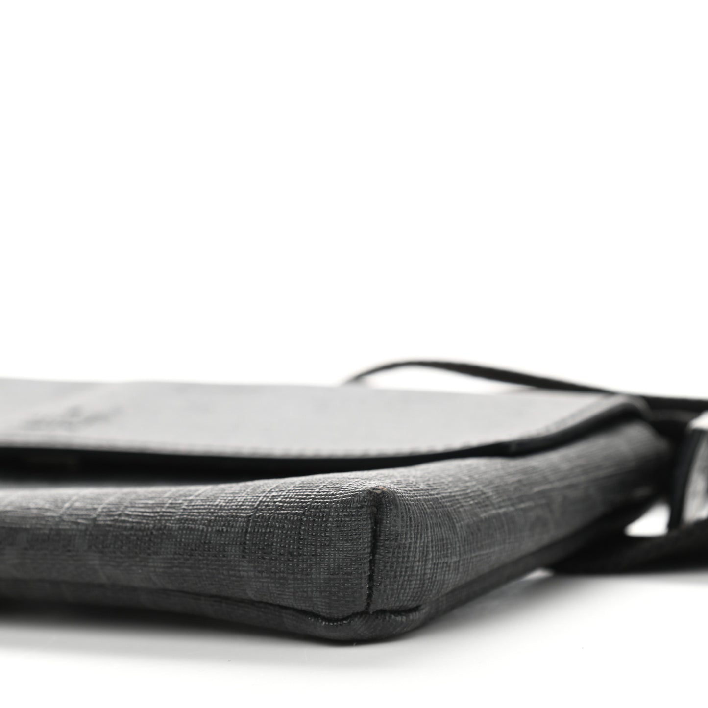 GG Plus Monogram Waist Belt Bag Black