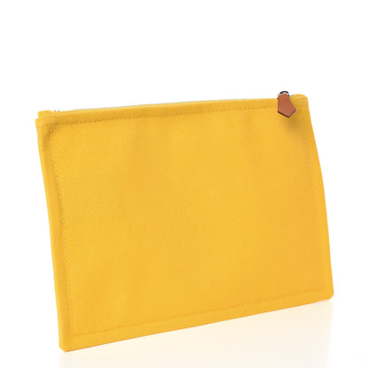 Hermes Toile Flat Yachting Pouch Soleil 3 of 6