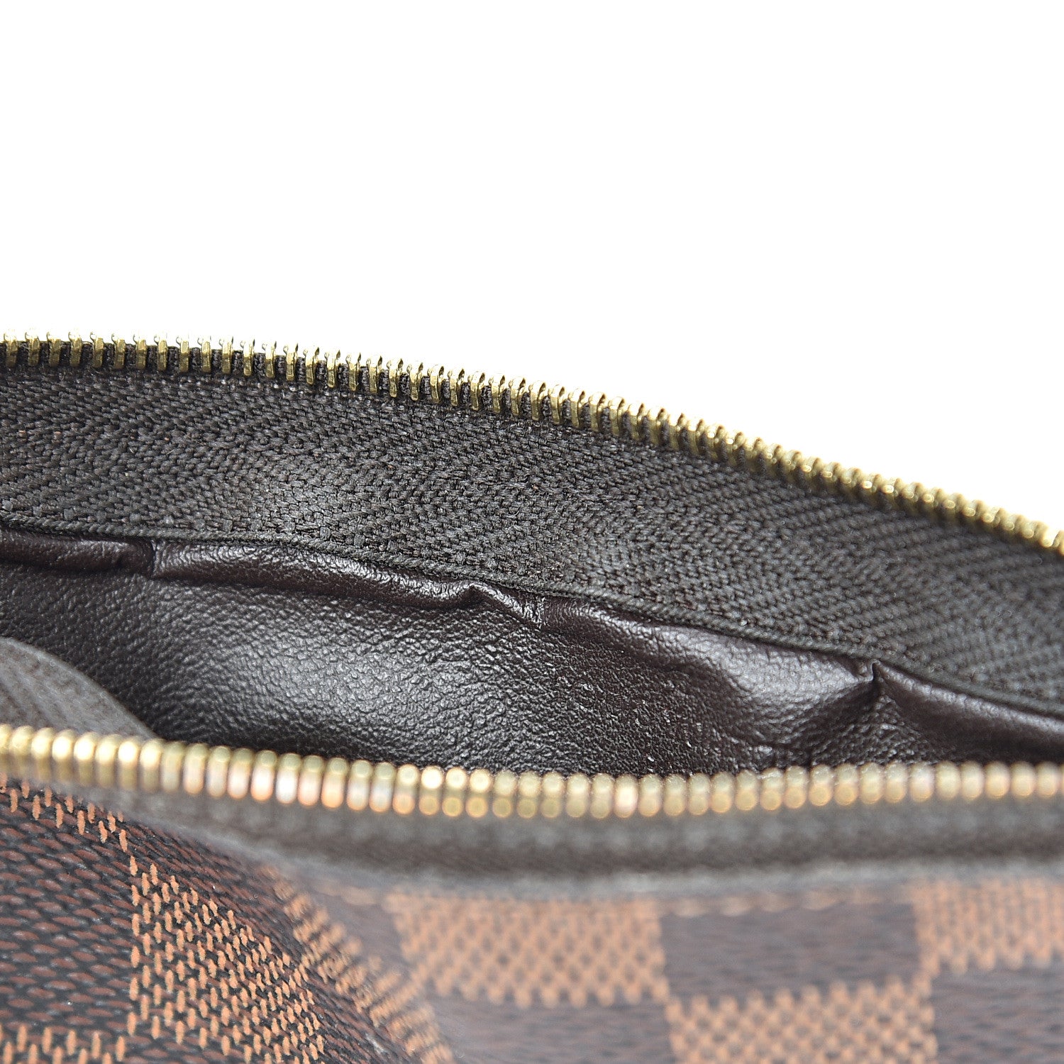 Louis Vuitton Damier Ebene Wallet Zippered Insert 7 of 11