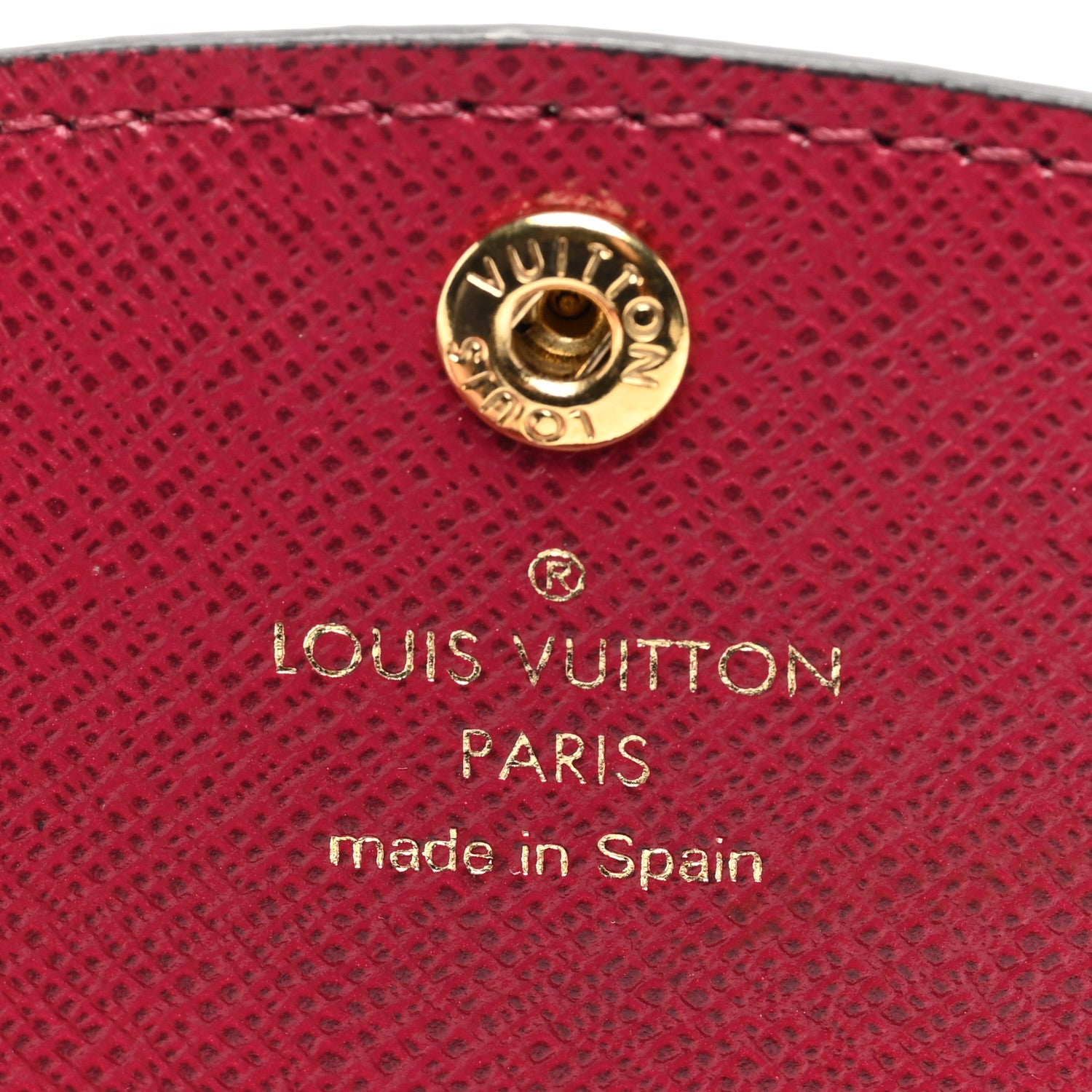 Louis Vuitton Monogram Rosalie Coin Purse Fuchsia 6 of 6