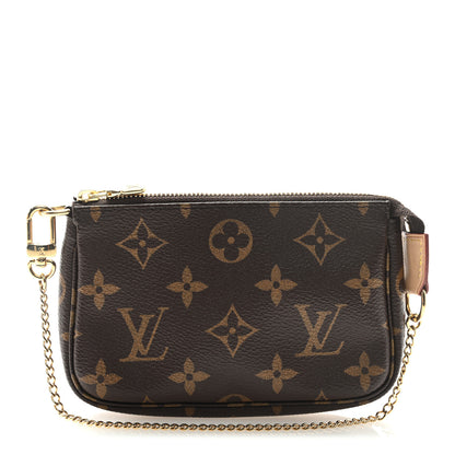 Louis Vuitton Damier Ebene Mini Pochette Accessories 1 of 8