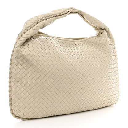 Bottega Veneta Nappa Intrecciato Large Veneta Hobo Marmo 3 of 10