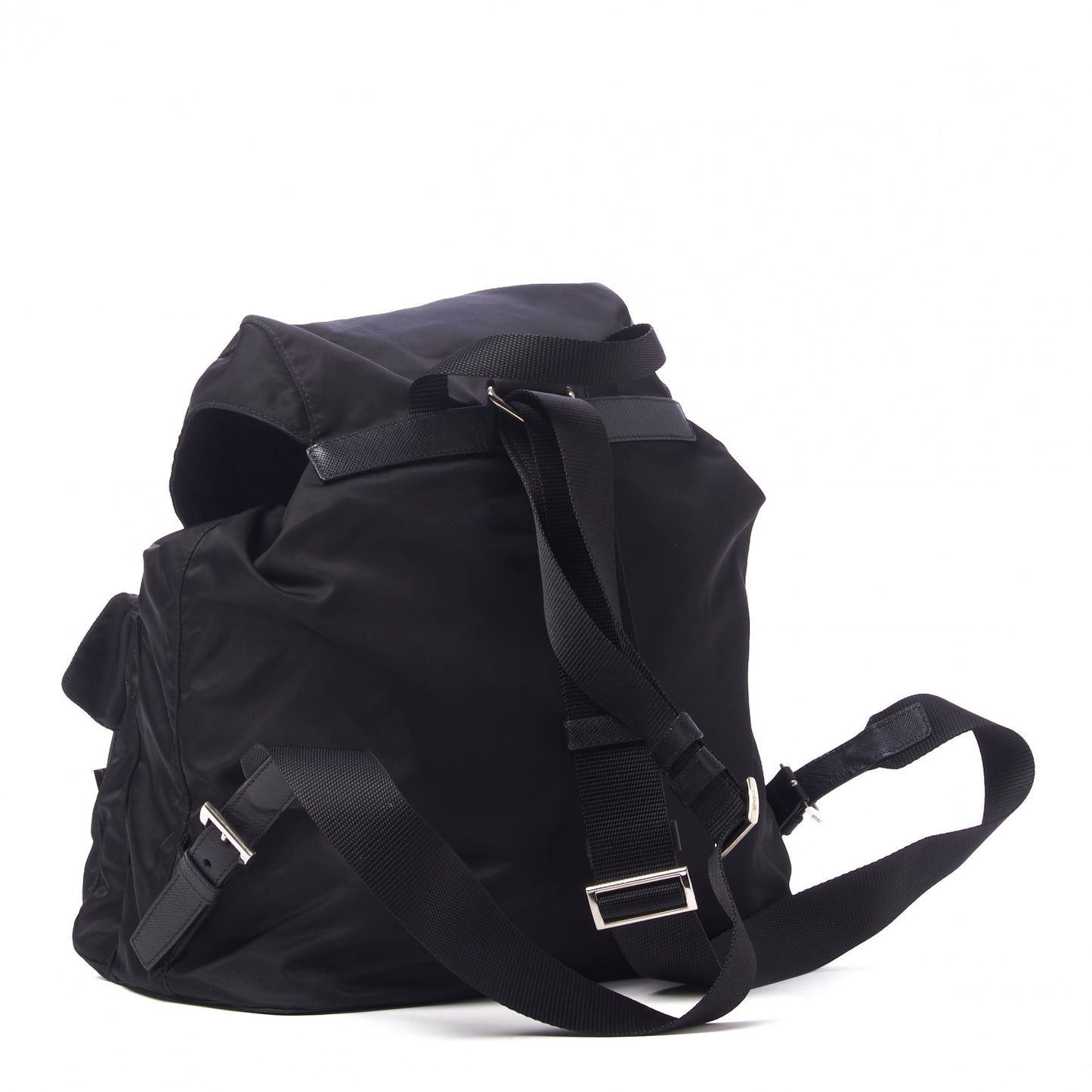 Nylon Vela Medium Backpack Black