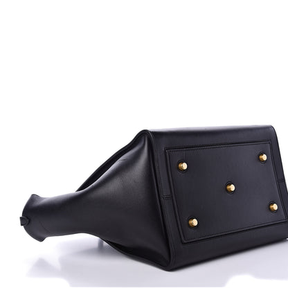 Celine Smooth Calfskin Small Tie Knot Tote Black 6 of 10