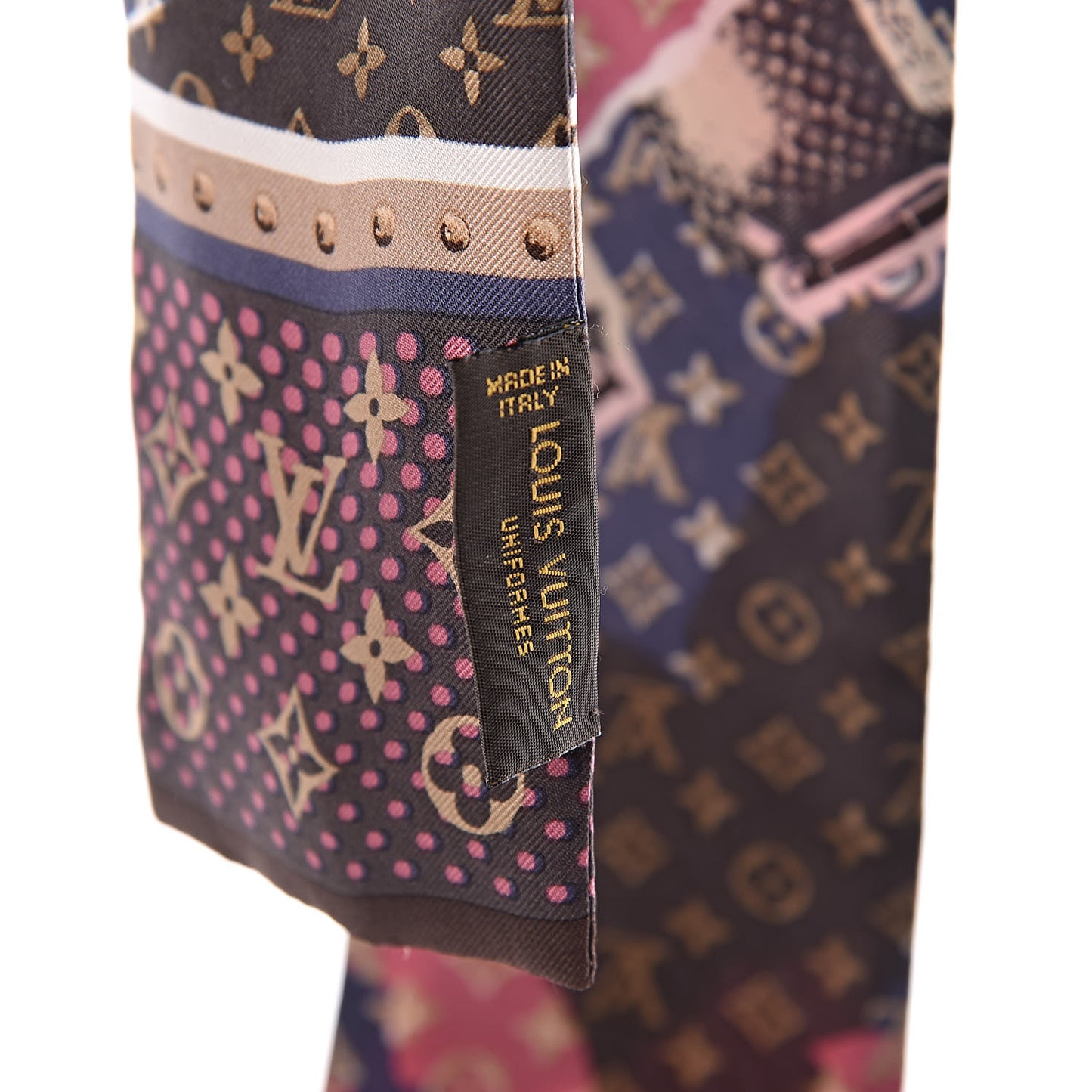 Silk Monogram Voyage Bandeau