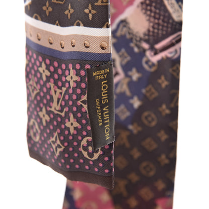 Louis Vuitton Silk Monogram Voyage Bandeau 3 of 4