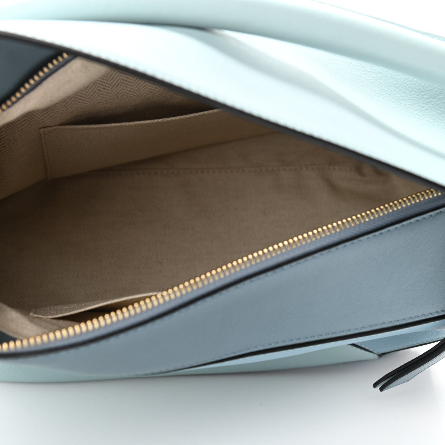 Loewe Calfskin Medium Puzzle Bag Aqua Light Blue Stone Blue 5 of 9