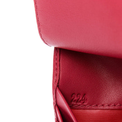 Prada Vitello Move Bifold Wallet Peonia 7 of 8