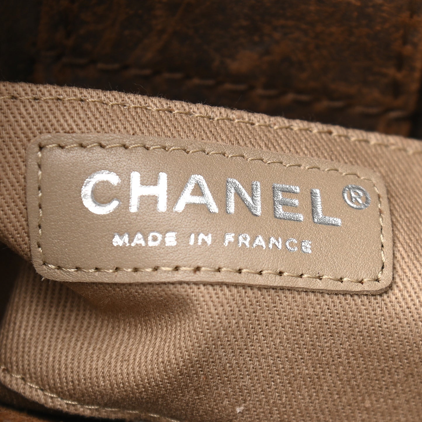 Nubuck Stitched Small Highlander Messenger Brown