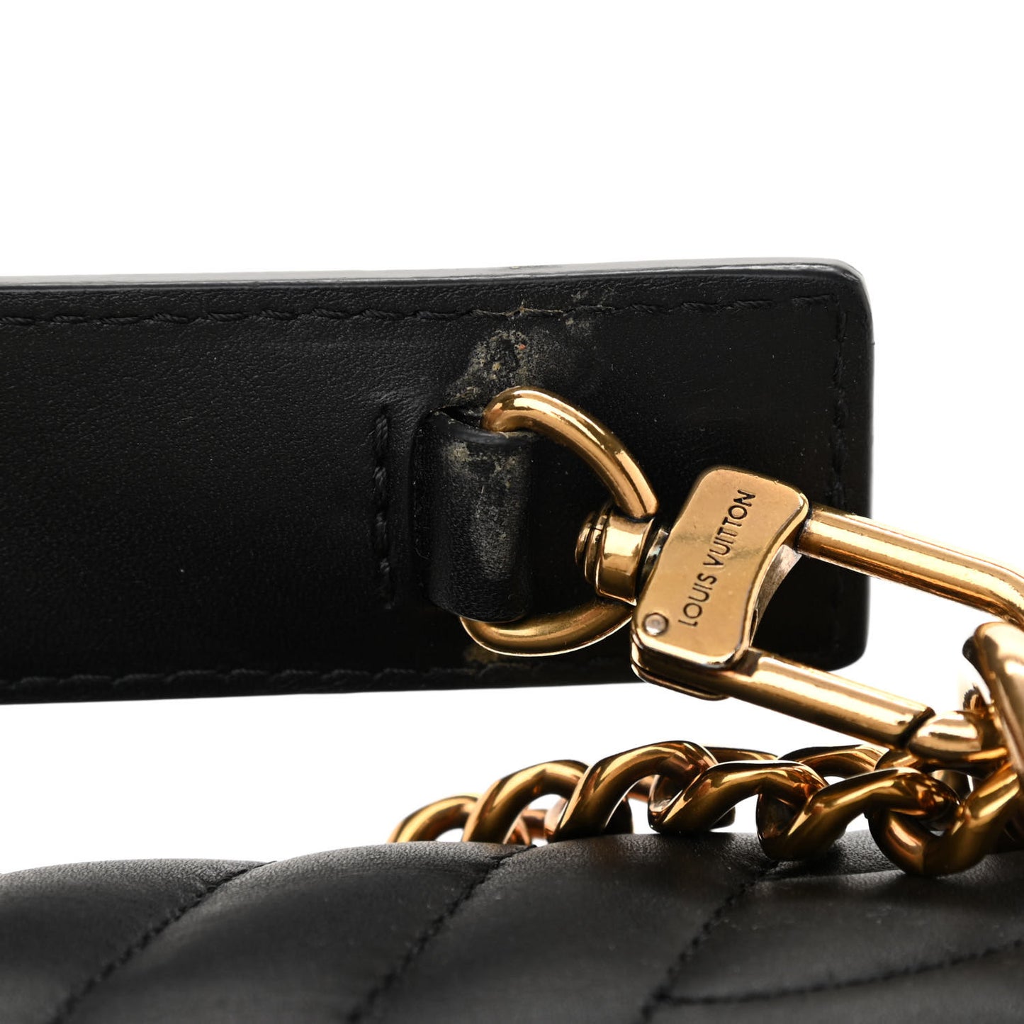 Calfskin New Wave Chain MM Black