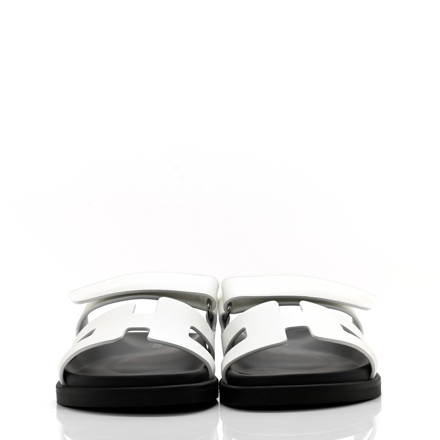 Calfskin Womens Chypre Sandals 36.5 White