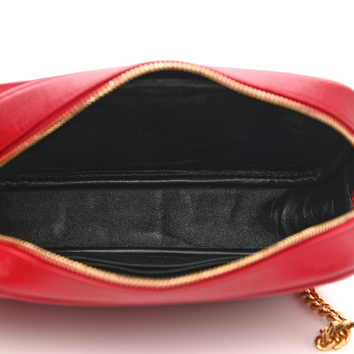 Grain De Poudre Matelasse Monogram Mini Lou Camera Bag Eros Red