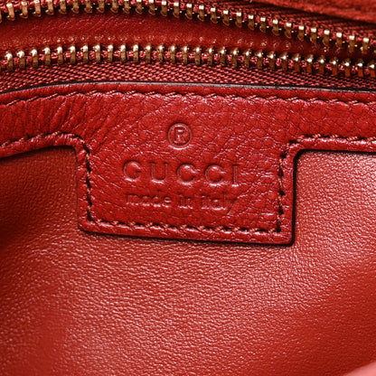 Gucci Suede Talco Roxy Calfskin Web Medium Blondie Shoulder Flap Bag Blondie Red 6 of 10