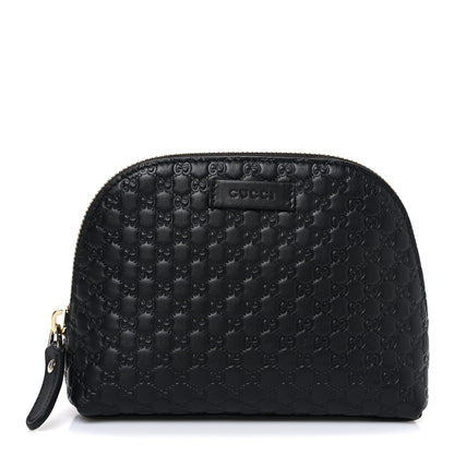 Gucci Microguccissima GG Cosmetic Case Black 1 of 7
