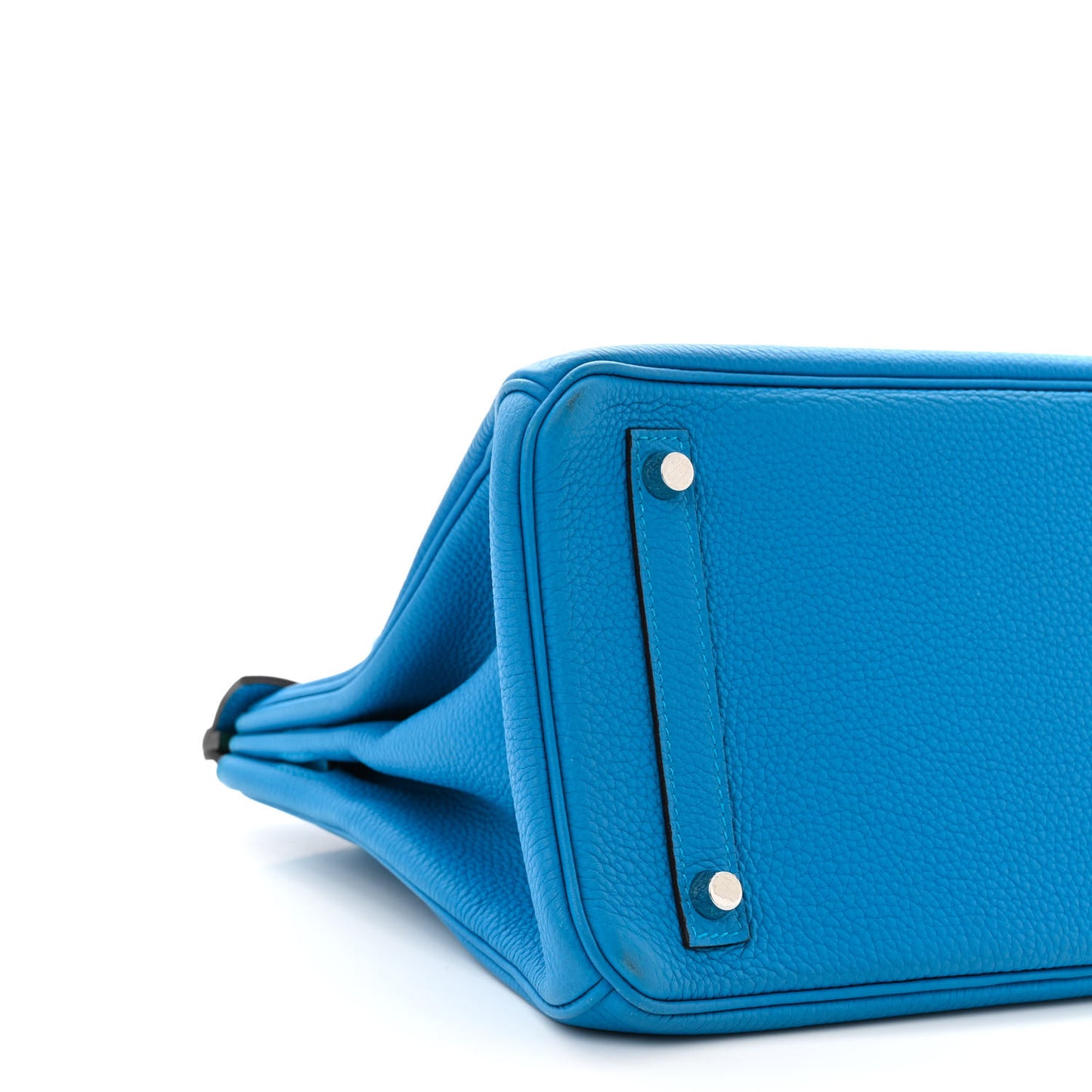 Togo Verso Birkin 30 Bleu Zanzibar Malachite