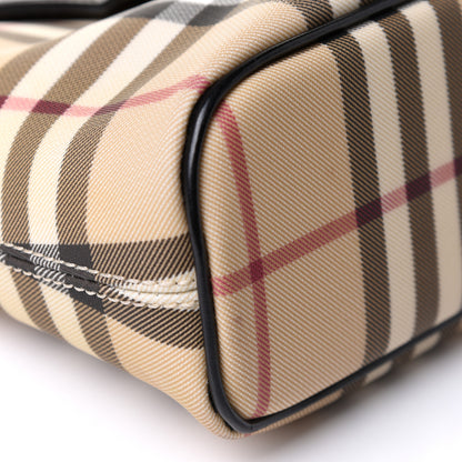 Burberry Vintage Check Shoulder Bag Black 8 of 10