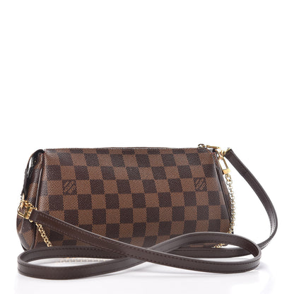Louis Vuitton Damier Ebene Eva Clutch 3 of 13