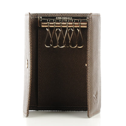 Louis Vuitton Taiga 6 Key Holder Grizzli 5 of 7
