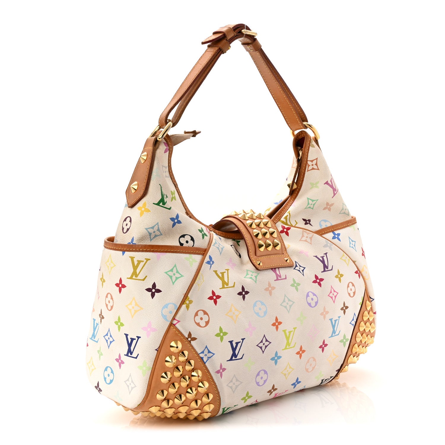 Louis Vuitton Monogram Multicolor Chrissie White 3 of 9