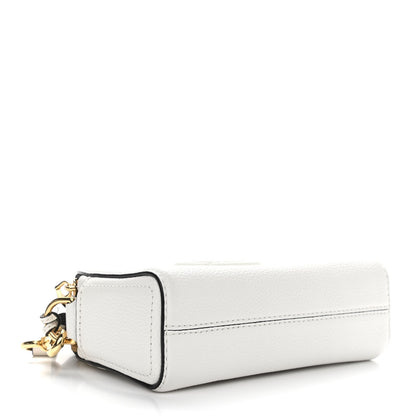 Marc Jacobs Calfskin Shutter Camera Crossbody Bag White 4 of 10
