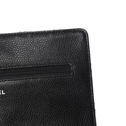 Chanel Caviar Quilted Wallet On Chain WOC Black 12 of 14